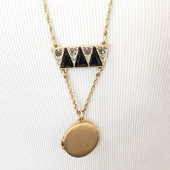 J. Crew Necklace Art Deco Pendant - Picture 6 of 8